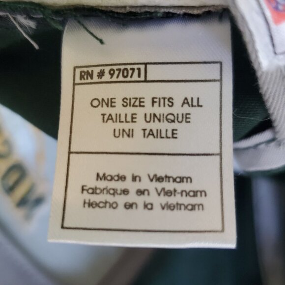 North Dakota State University Bison Baseball Cap Captivating Headgear O/S Green - Picture 4 of 10